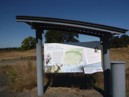 Information kiosk at bus stop - information kiosk is also at the main parking lot and Wildlife Center Information kiosk at bus stop - information kiosk is also at the main parking lot and Wildlife Center